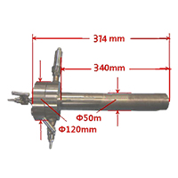 高压管式炉(单头1200°c）